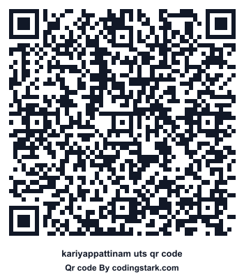 Kariyappattinam UTS QR Code