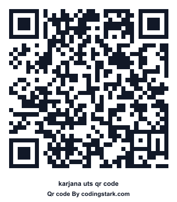 Karjana UTS QR Code