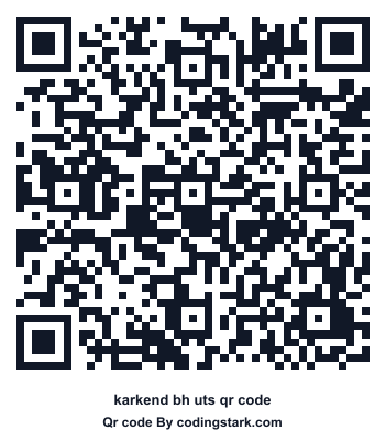Karkend Bh UTS QR Code