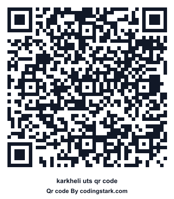 Karkheli UTS QR Code