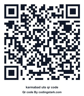 Karmabad UTS QR Code