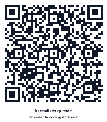 Karmali UTS QR Code