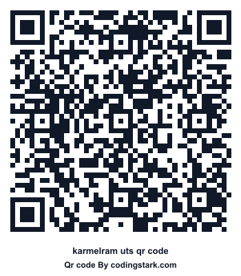Karmelram UTS QR Code