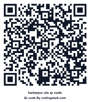 Kartarpur UTS QR Code