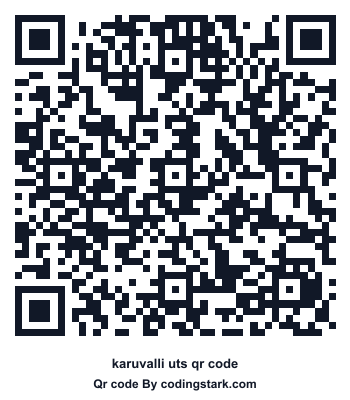 Karuvalli UTS QR Code