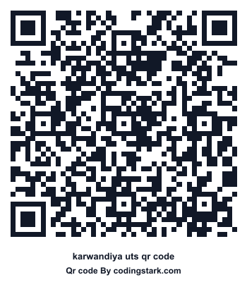 Karwandiya UTS QR Code