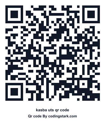 Kasba UTS QR Code