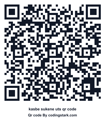 Kasbe Sukene UTS QR Code