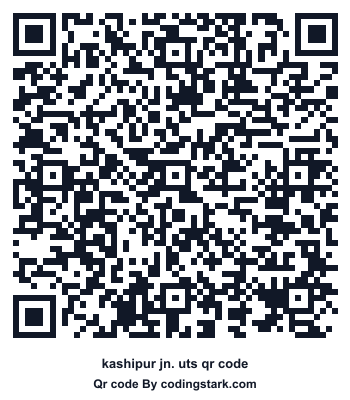 Kashipur Jn. UTS QR Code