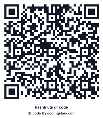 Kashti UTS QR Code