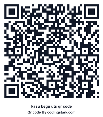 Kasu Begu UTS QR Code
