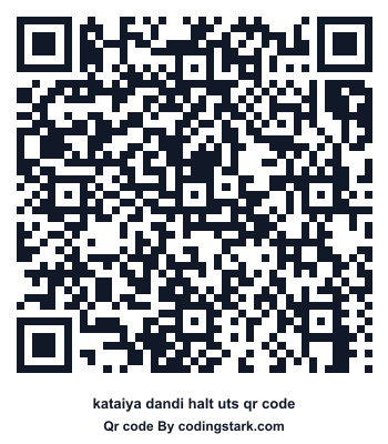 Kataiya Dandi Halt UTS QR Code