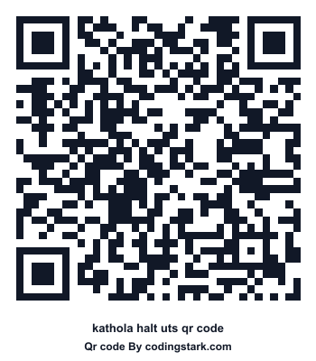Kathola Halt UTS QR Code