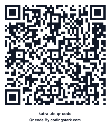 Katra UTS QR Code