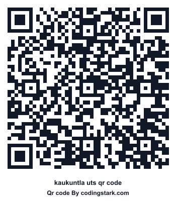 Kaukuntla UTS QR Code