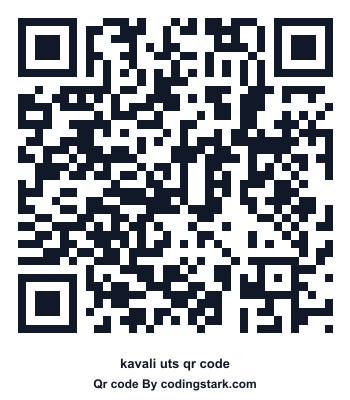 Kavali UTS QR Code