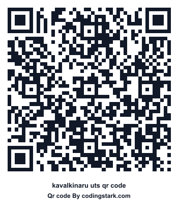 Kavalkinaru UTS QR Code