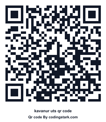 Kavanur UTS QR Code