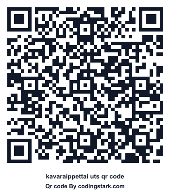 Kavaraippettai UTS QR Code