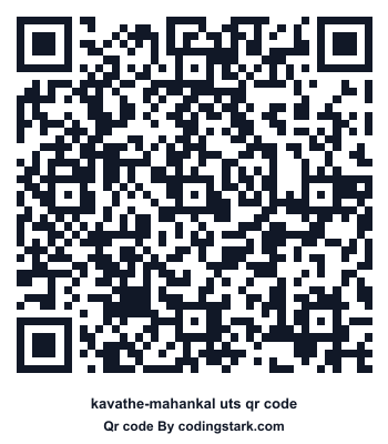 Kavathe-mahankal UTS QR Code