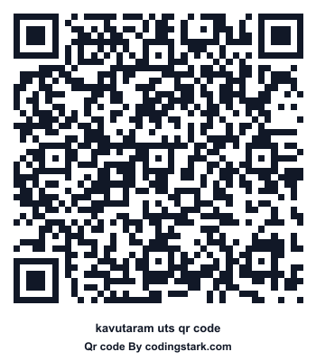 Kavutaram UTS QR Code