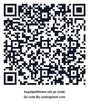 Kayalpattinam UTS QR Code
