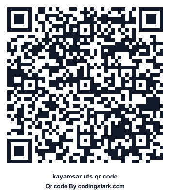 Kayamsar UTS QR Code