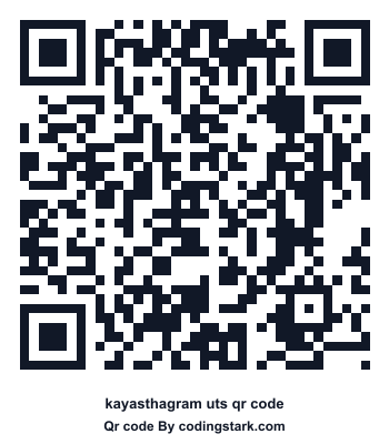 Kayasthagram UTS QR Code