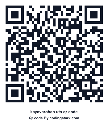 Kayavarohan UTS QR Code