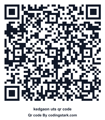 Kedgaon UTS QR Code