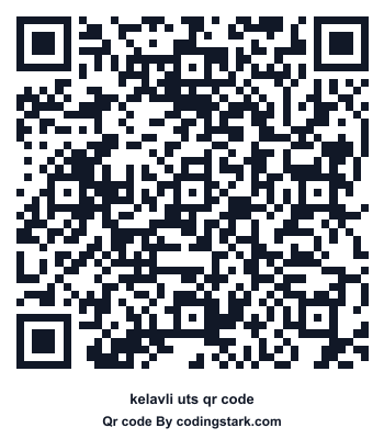 Kelavli UTS QR Code