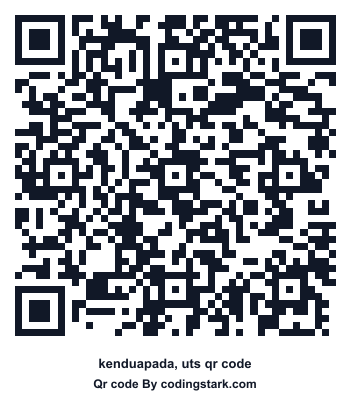 Kenduapada, UTS QR Code