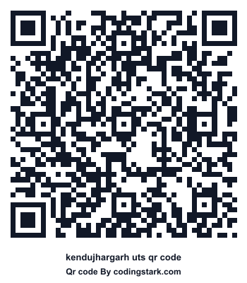 Kendujhargarh UTS QR Code
