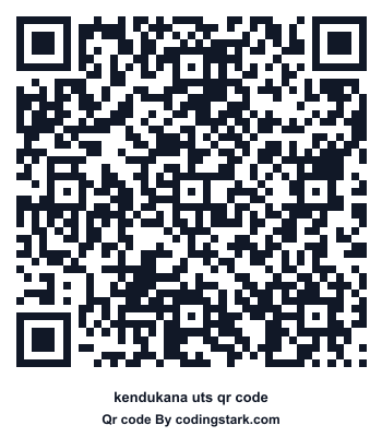 Kendukana UTS QR Code