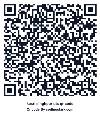 Kesri Singhpur UTS QR Code