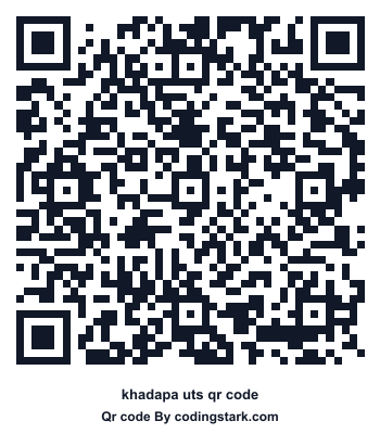 Khadapa UTS QR Code