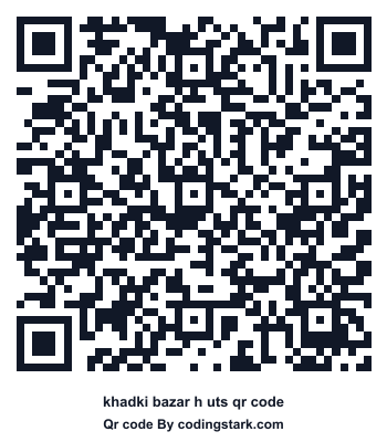 Khadki Bazar H UTS QR Code