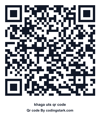 Khaga UTS QR Code
