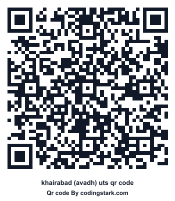 Khairabad (avadh) UTS QR Code