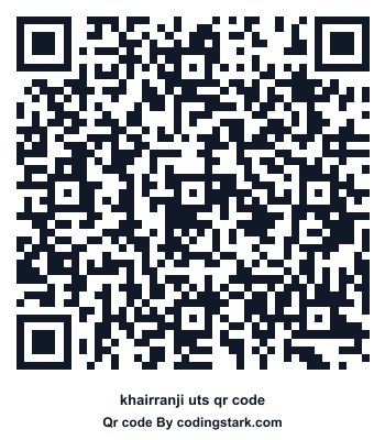 Khairranji UTS QR Code