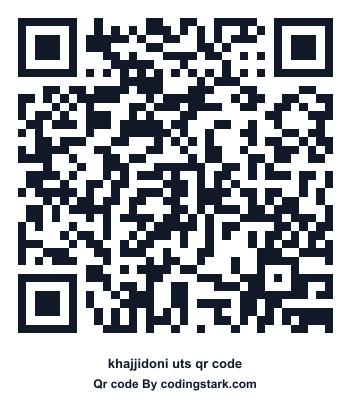 Khajjidoni UTS QR Code