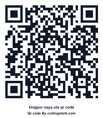 Khajpur Naya UTS QR Code
