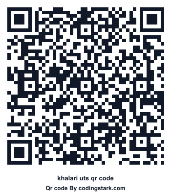 Khalari UTS QR Code