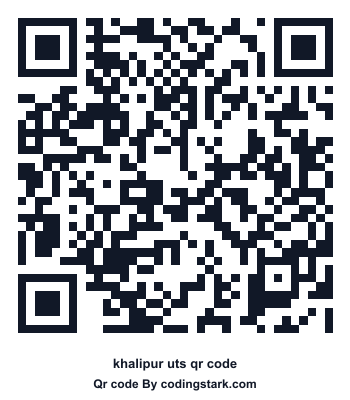 Khalipur UTS QR Code