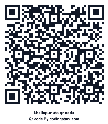 Khalispur UTS QR Code