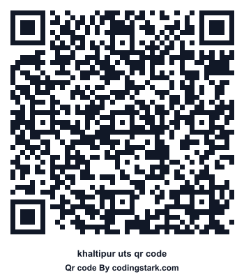 Khaltipur UTS QR Code