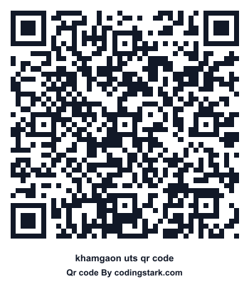 Khamgaon UTS QR Code