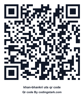 Khan-bhankri UTS QR Code