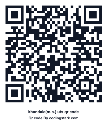 Khandala(m.p.) UTS QR Code