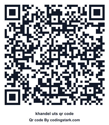 Khandel UTS QR Code